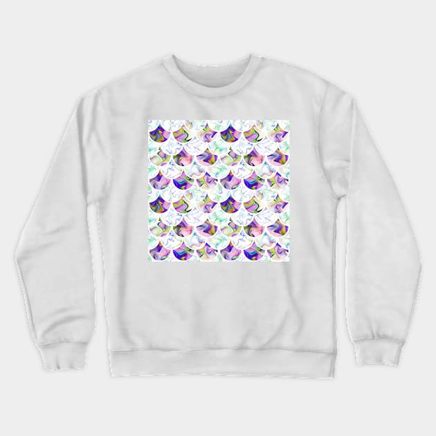 Scales in pastel colors Crewneck Sweatshirt by krinichnaya